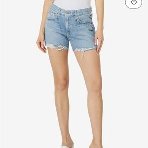 Hailey Cut-Off Short in Poolside